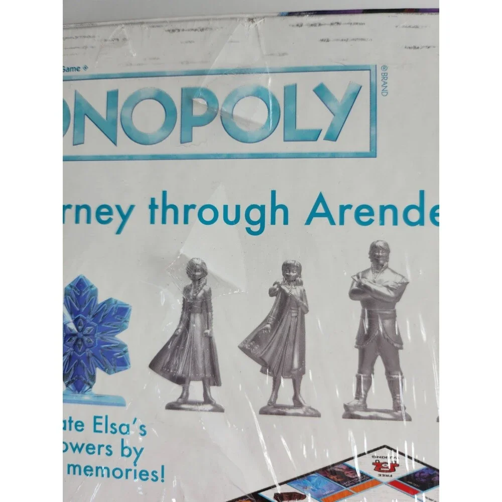 Monopoly Game: Disney Frozen 2 Edition Board Game NB